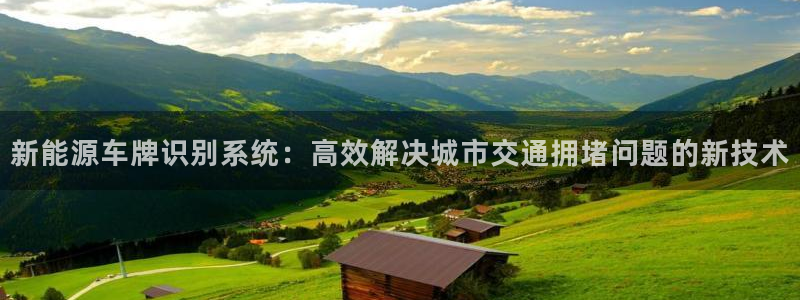 众腾娱乐：新能源车牌识别系统：高效解决城
