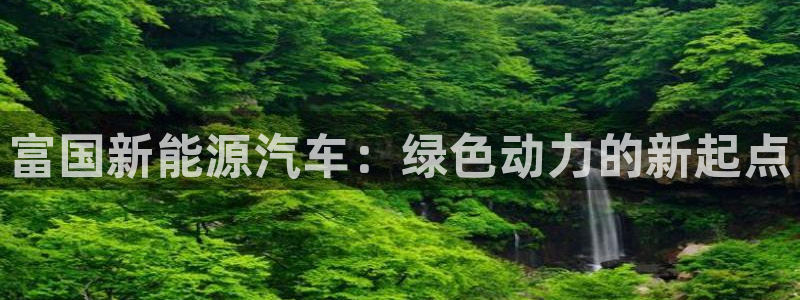 众腾娱乐蚀 7O935：富国新能源汽车：